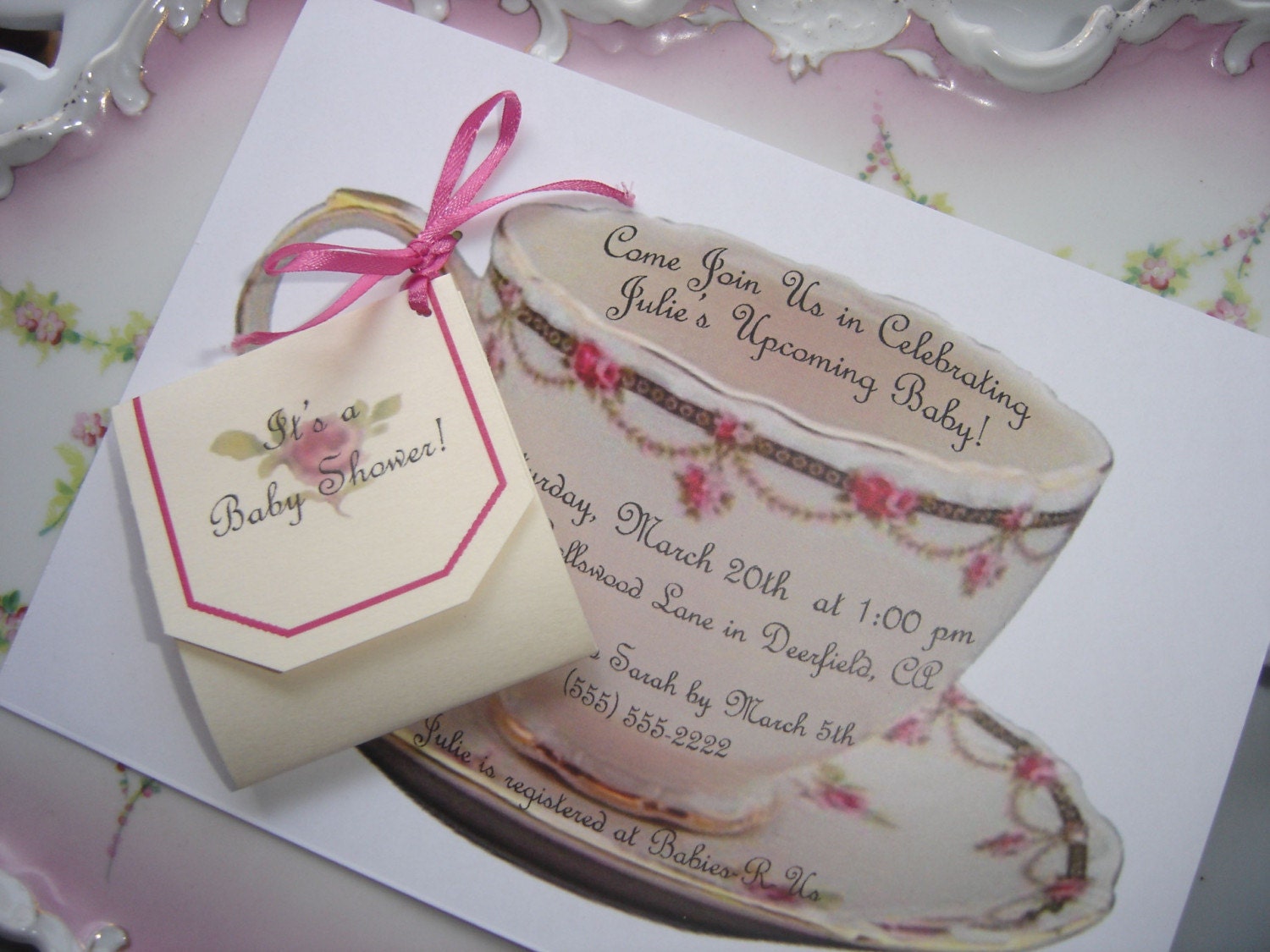 Tea Time Invitations