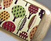 Autumn Forest - Set of 8 Fabric Note Cards