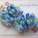 Set of 2 M2MG Malibu Cowgirl Toddler Hair Bows