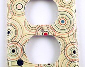 Wall Decor Switch Plate  Light Switch Cover Outlet Cover  in  Side Show  (117O)