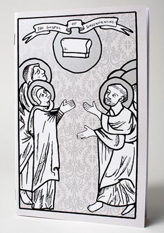Screen Printing Gospel - How to Silkscreen Zine