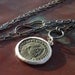 Antique Roman coin necklace,Statement necklace, ancient coin necklace sterling silver chain, Roman coin pendant