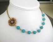 Golden Blossom Necklace