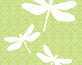 Dragonflies - Nursery art - 8 x 10