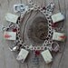 ADULT SIZE Jane Austen Books Fringe Charm Bracelet