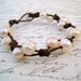 Knotty Girl, Freshwater Pearl and Seaglass, Boho Chic