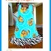 Custom Boutique Girls Finding NEMO Zebra PArty A-line dress 2 3 4 5 6 7 8