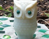 Green Eyed OWL Stash Nug Jar