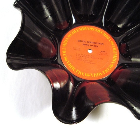 Bruce Springsteen - Born to Run - Recycled Record Bowl