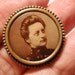 Victorian Photo Brooch Lady Portrait Memento Pin
