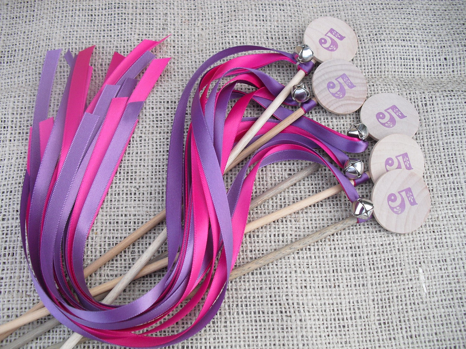 Princess Wands - SET OF 10 Princess Birthday Party Wands - Item 1045