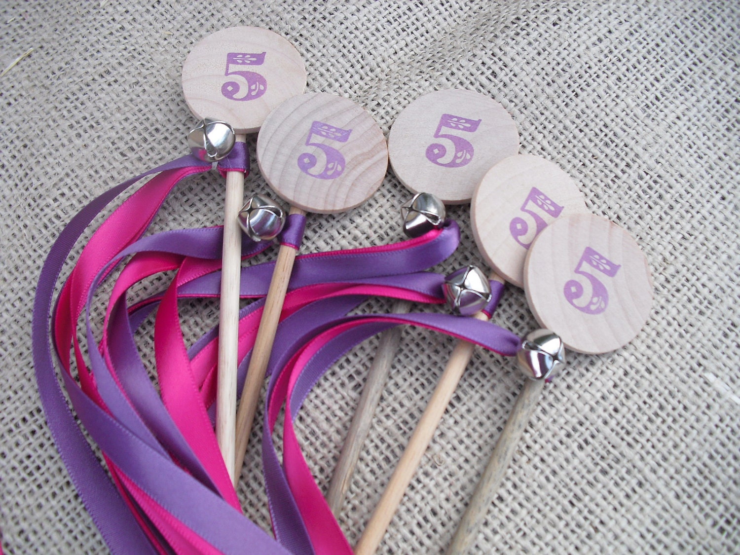 Princess Wands - SET OF 10 Princess Birthday Party Wands - Item 1045