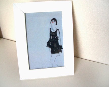 6x4 nuvonova print - white frame
