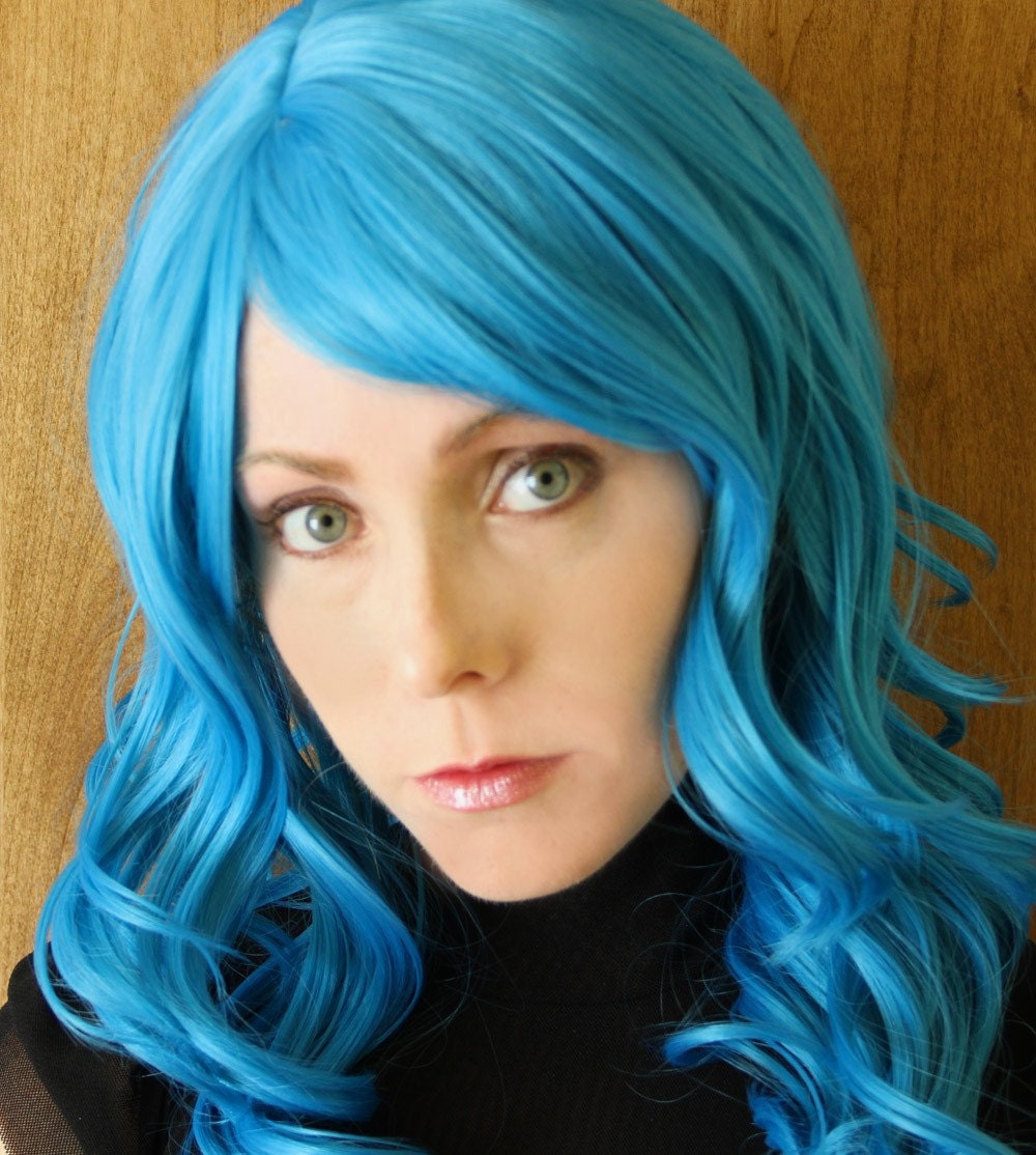 Teal Wig