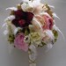 TIMELESS TREASURE Wedding Bouquet And Boutonniere With Pearls