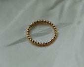 14k Rose Gold Wedding Band- Simple Wedding- Pink Gold Wedding Ring- Rose Gold Stacking Wedding Ring- Promise Ring- Commitment Ring