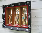 Fitting Room Confessional- original 3-D assemblage