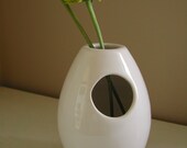 seconds sale - small circle cut out vase