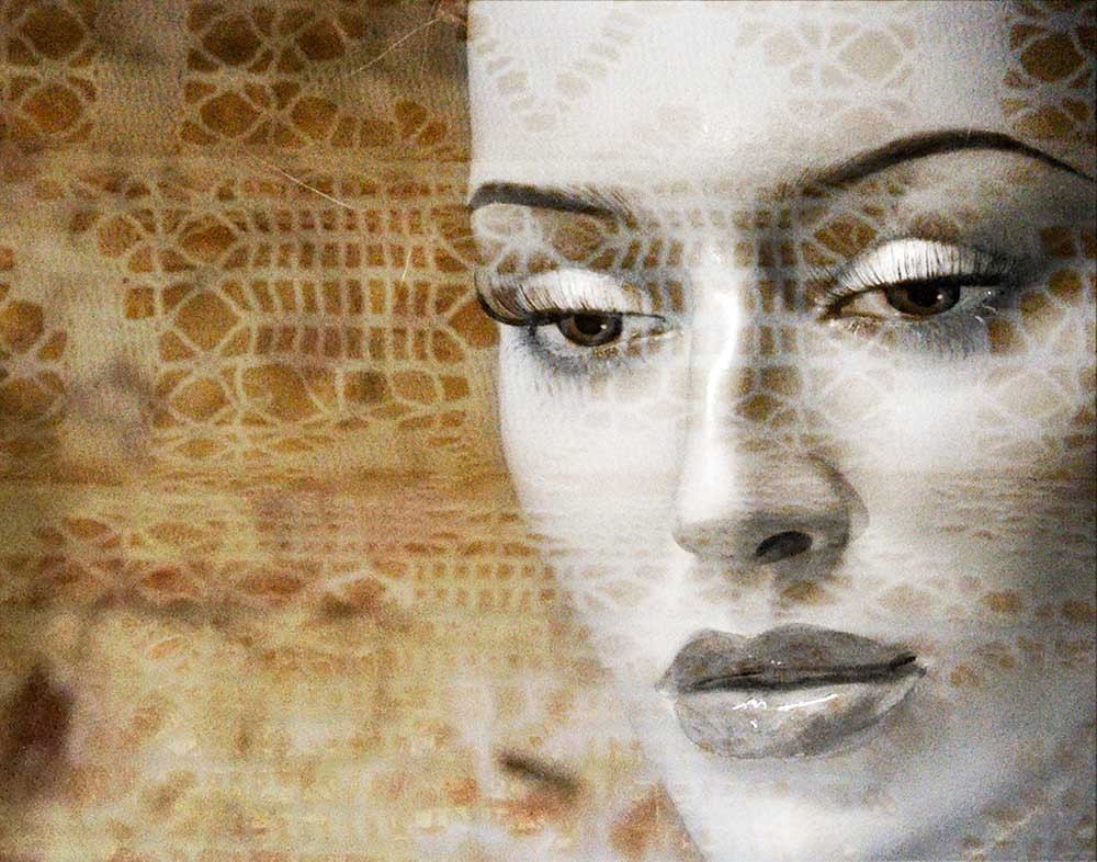 Fine Art Photography Print Mannequin Photography Collage SUSPICION