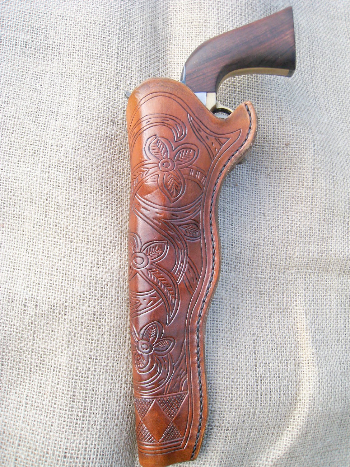 Gold Rush Slim Jim Style Custom Gun Holster