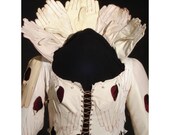 Blood Countess Art Dress Recycled Leather Gloves