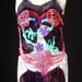 Circulation Art Dress Recycled Vintage Slip
