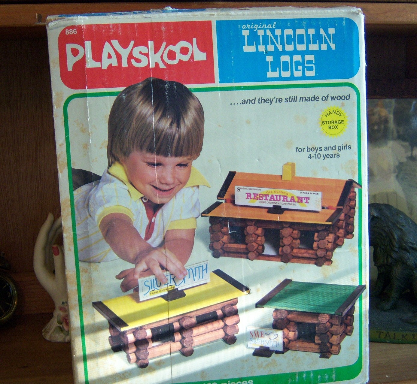 Lincoln Logs by PlaySkool a Milton Bradley Company