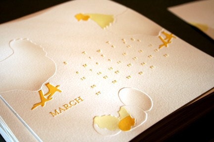 2011 Letterpress Calendar