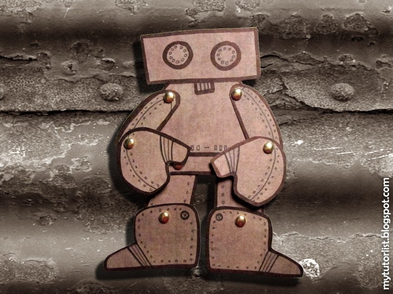PDF Rust Bot - Jointed Paper Robot