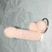 Penis chapstick holder keychain Pink