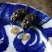 Dark Cuttlefish earrings