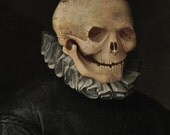 Uncle Mort - 11x14 Zombie Renassaince Digital Art Print