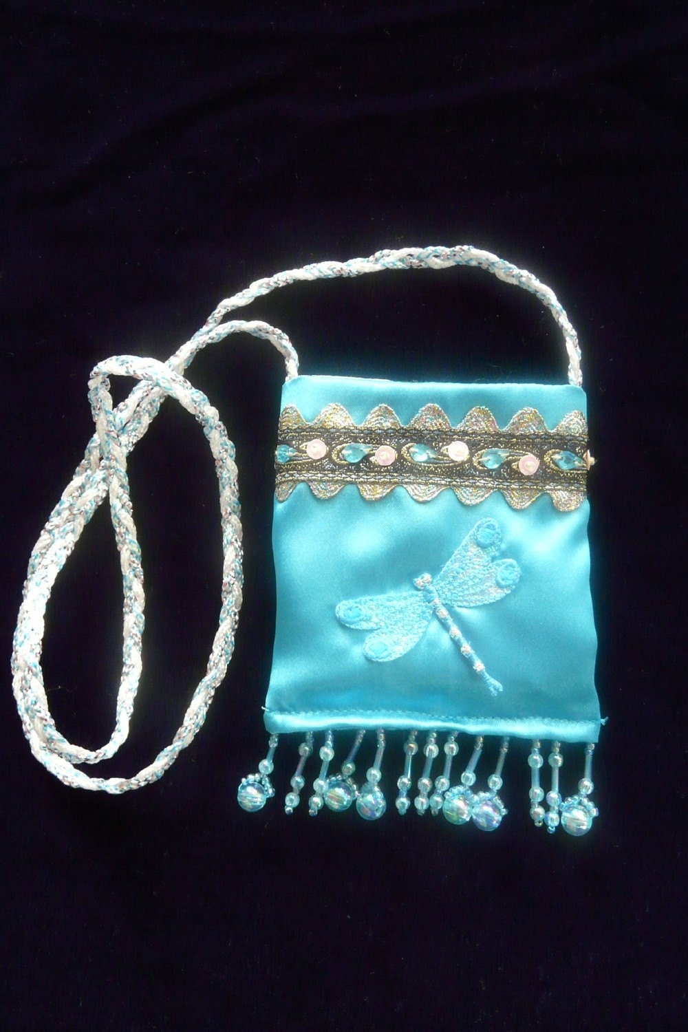 MiniPurse, Turquoise Dragonfly