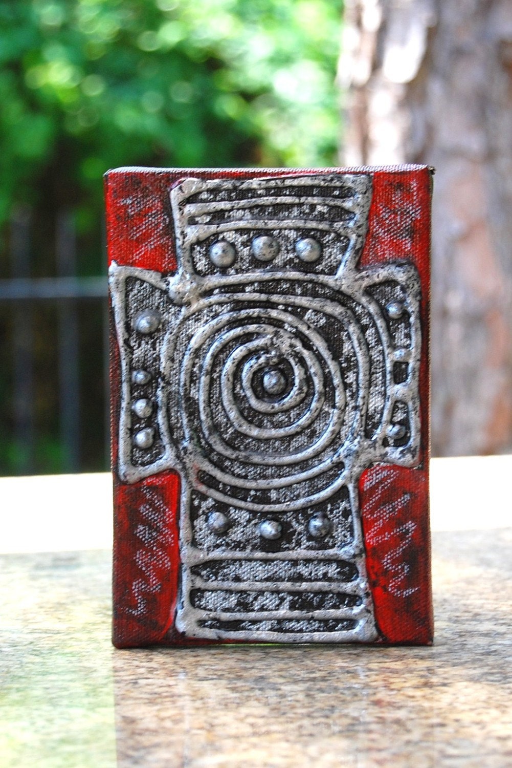 Cross original painting texture 4x6