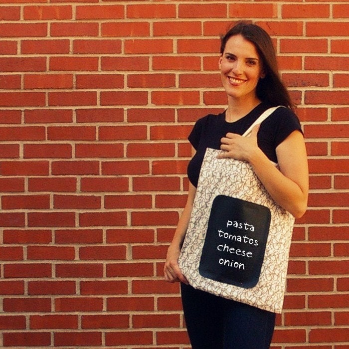 the (chalkboard) tote