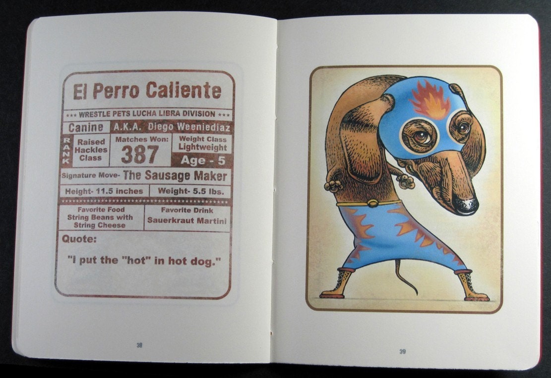 WrestlePets Signed Limited Edition Book