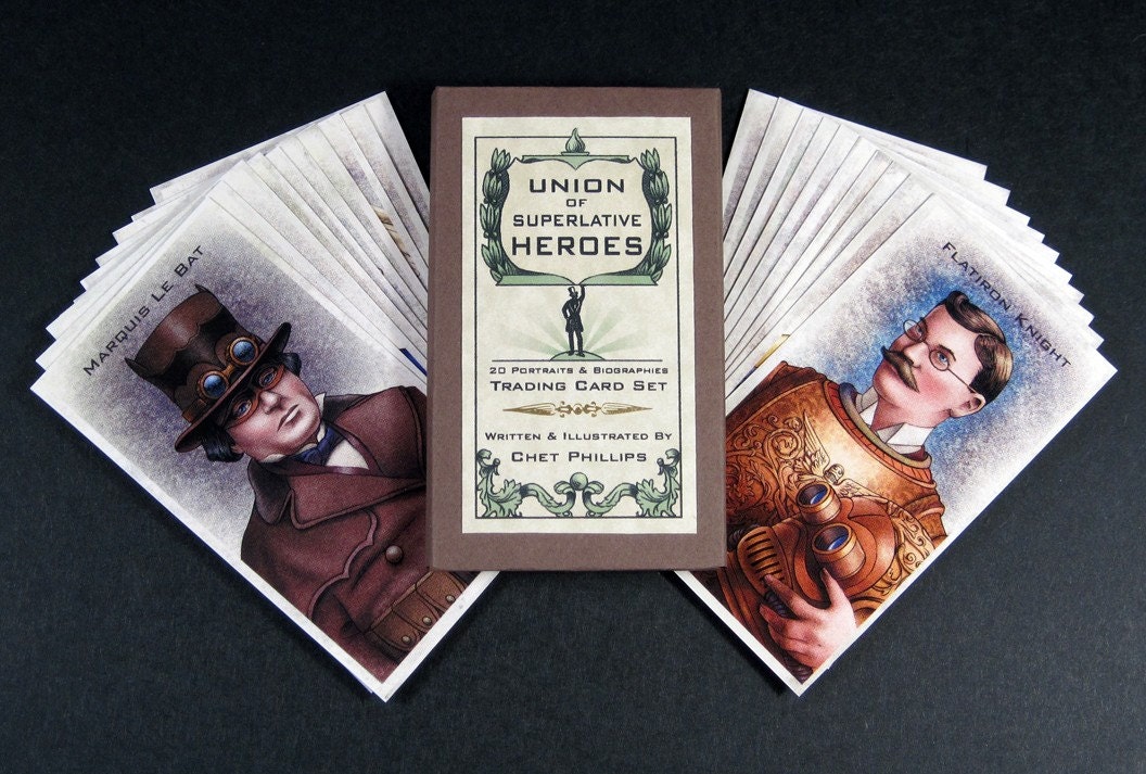 Union of Superlative Heroes Card Set
