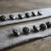 vintage glass buttons