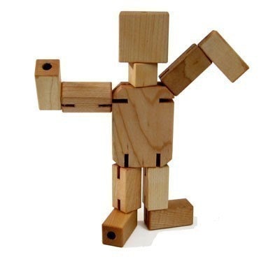 Maple Man Wooden Toy - Kids Handmade Natural Wood Toy - Toys for Kids Boys and Girls