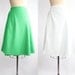 60s vintage A-Line REVERSIBLE Wrap Skirt // S - M