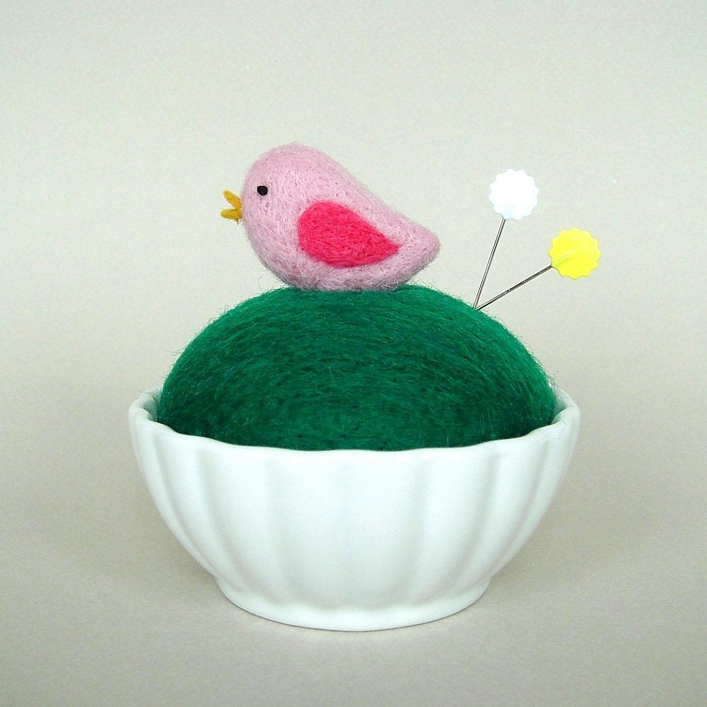 Felted Pincushion