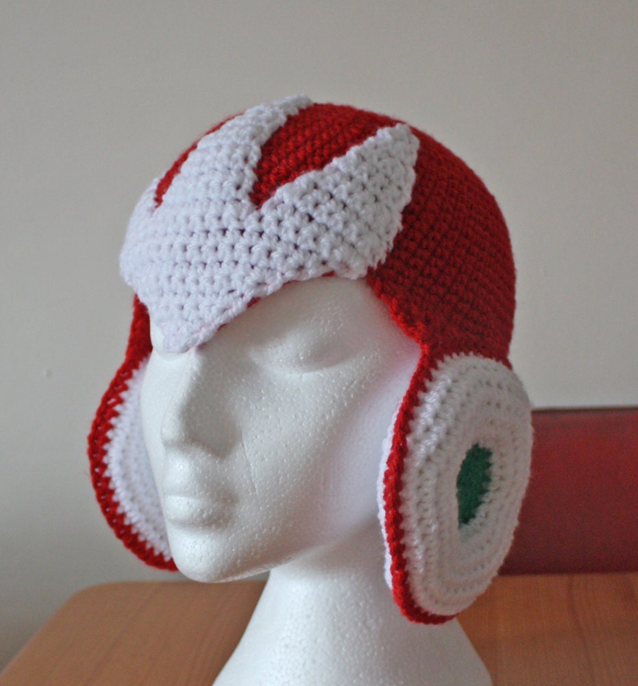 Made to Order - Protoman Helmet - All Sizes - Free International Shipping