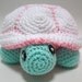 PATTERN - Mrs Tortoise Amigurumi - Free International Shipping