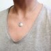 Smiling Pit Bull necklace - silver dog jewelry pit bull pendant
