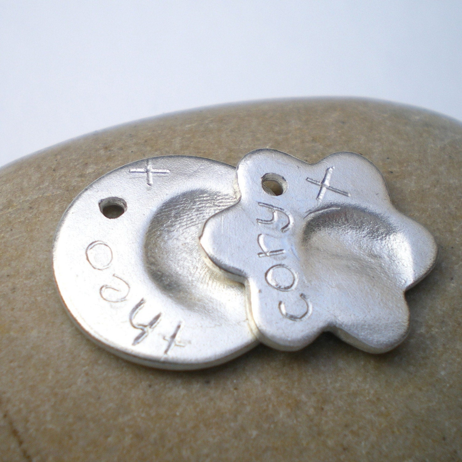 Silver Fingerprint Jewelry, Charm Personalized and Engraved, Silver Fingerprint Charm, Baby Fingerprint, Baby Keepsake