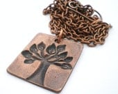 Tree of Life Copper Pendant, Tree of Life Pendant, Copper Tree Necklace, Tree of Life Necklace
