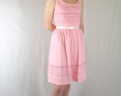 Pink Sundress Modern Size 6 Small