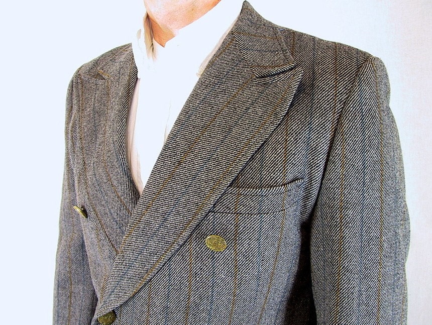 Suit - Men's Tweed Vintage Jacket