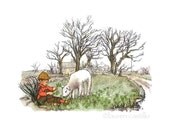 picking clovers