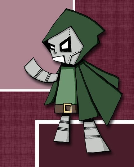 Doctor Doom Art Print
